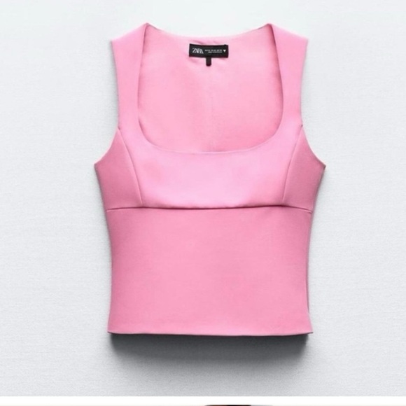 NWT ZARA Sleeveless
Square neck top size XS - Picture 4 of 6